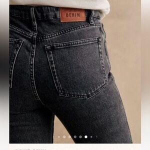 Sezane brut sexy black jeans